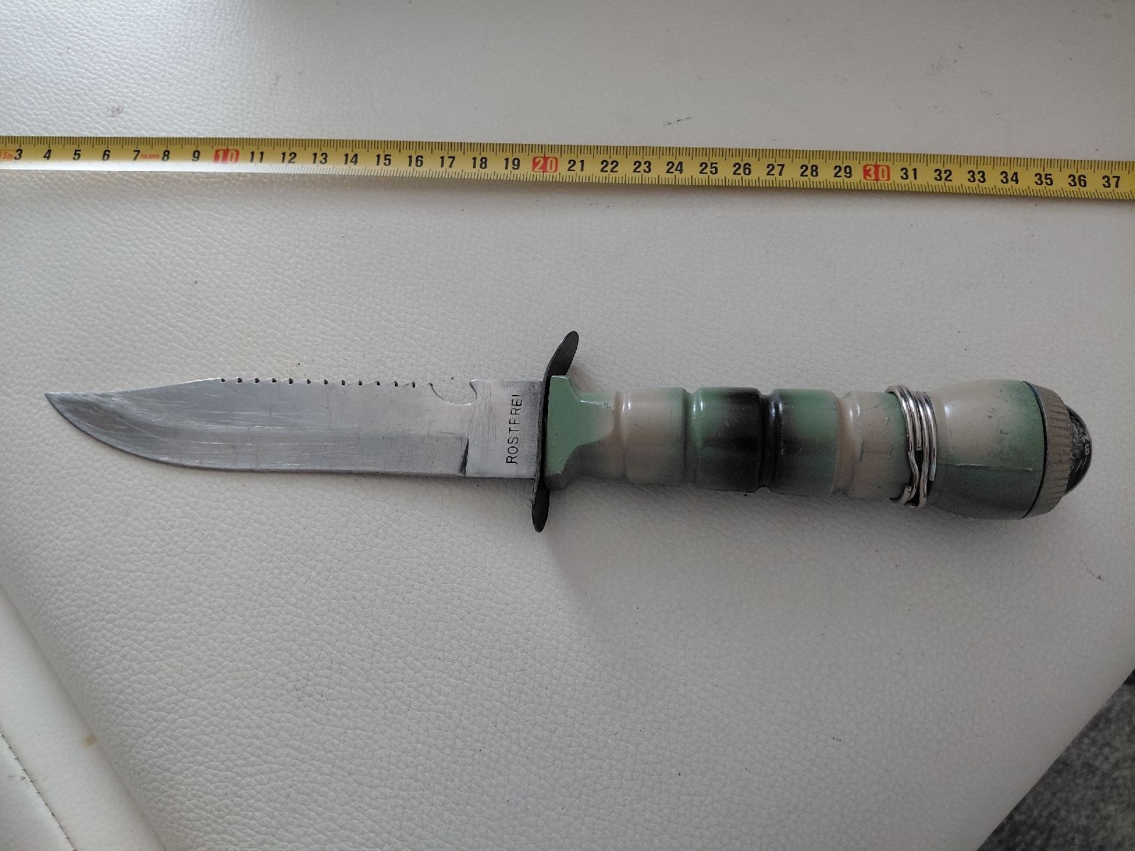 Accessori: Survival Messer mit Kompass, Top! – Usato da Belp venduto da mar_76s8 3