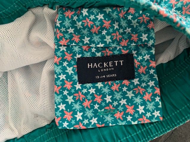 Badehosen: Hackett Badehose / Badeshorts. Gr. 12 Jahre – Gebraucht aus Zürich von lilizurich 2