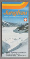Prospekt Jungfrau Region - mit Panorama Karte