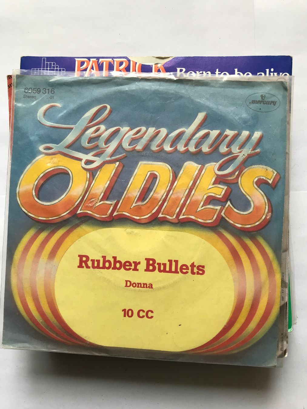 Dischi in vinile: single, 10 cc, „rubber bullets“ – Usato da liestal venduto da makai05