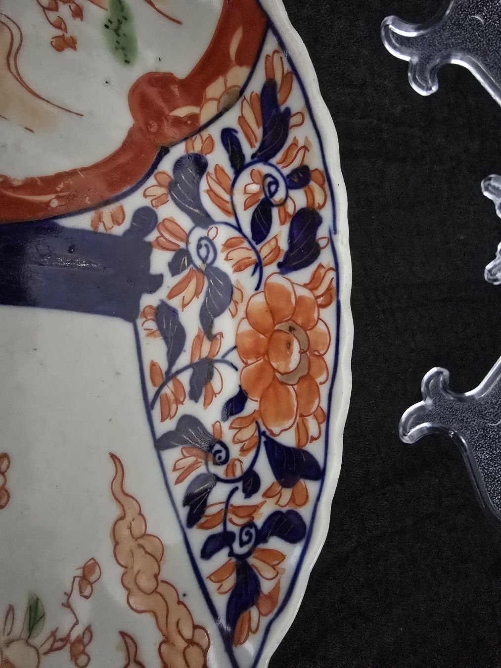 Piatti di portata: Petit plat Imari XIXe japonais forme libre  – Usato da Satigny venduto da Baazarbaron 6
