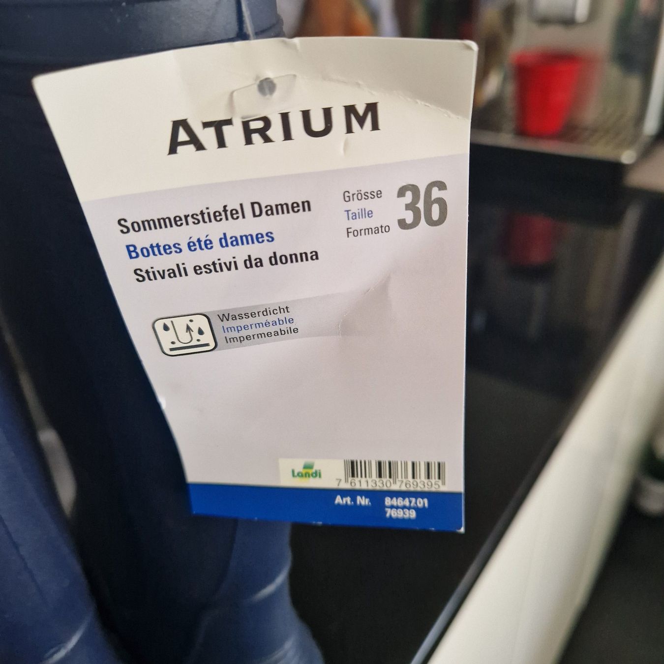 Scarpe per ragazzi: Atrium Gummi-Stiefel, Gr. 36 – Nuovo (secondo la descrizione) da Gränichen venduto da sunchi07 1
