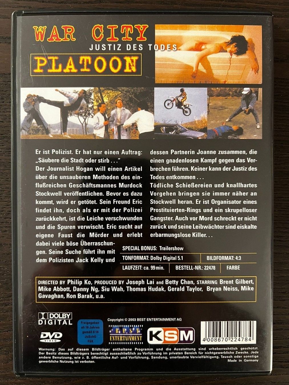 Tutti i DVDs: War City Platoon – Usato da Zürich venduto da FilmFreunde 1