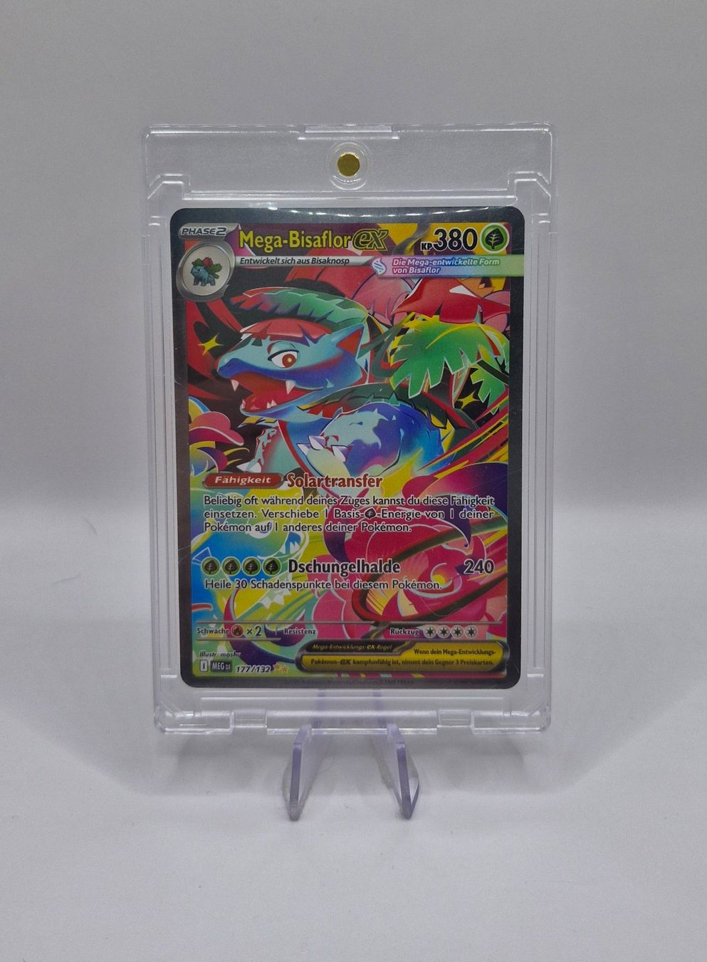Pokémon Carte collezionabili: Mega Bisaflor EX / Venusaur / Mega Entwicklung / MEG 177 – Nuovo (secondo la descrizione) da Arni AG venduto da PokemonCardsStore 2