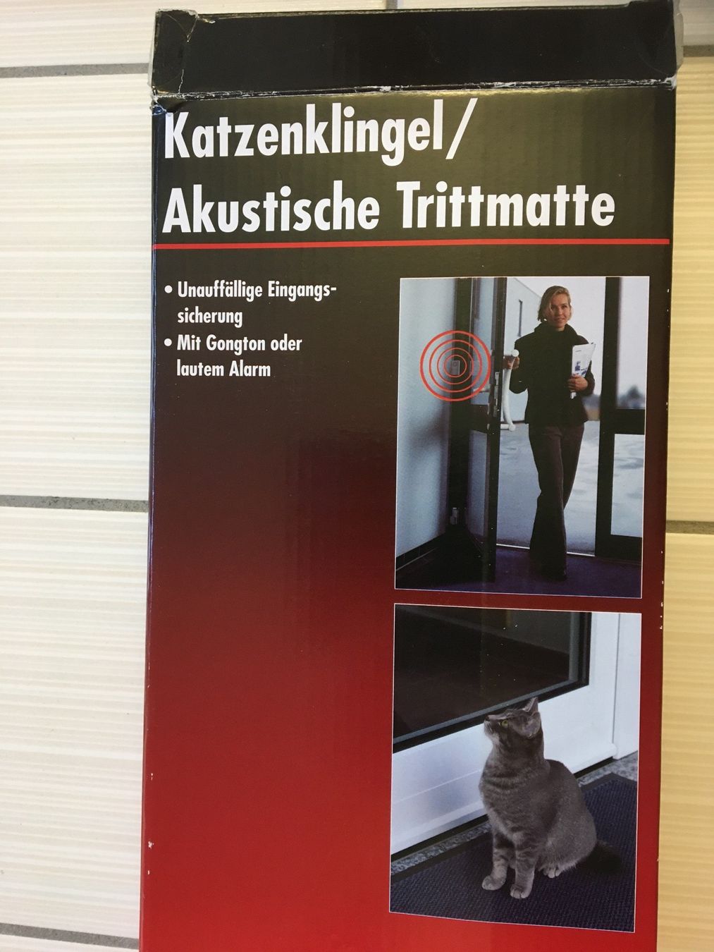 Alarmanlagen: Katzenklingel/ Akustische Trittmatte – Gebraucht aus Arth von Vrecam51 1