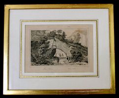 Pierre Pertuis Jura Tavannes Berne gravure Rouargue 1838