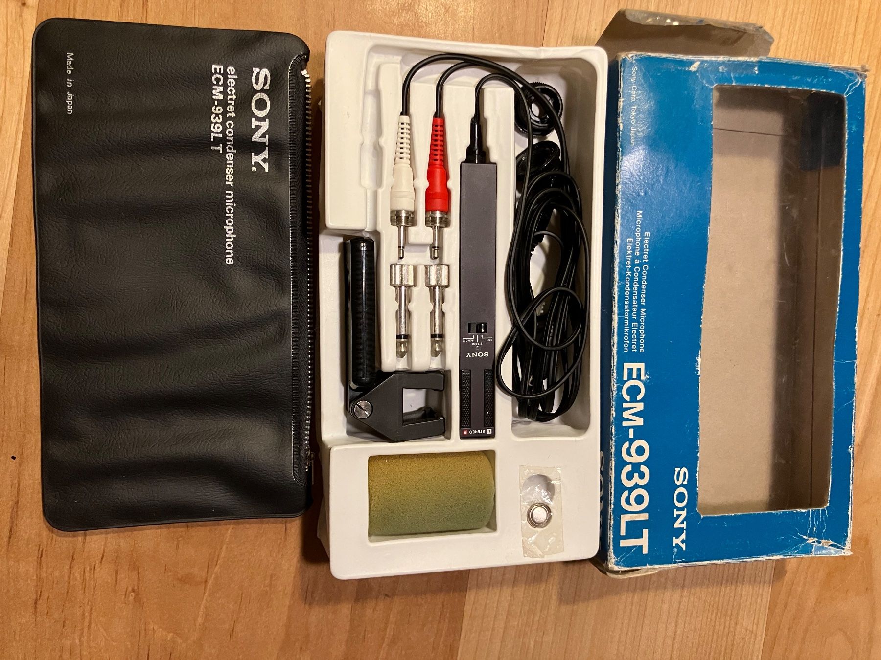 Sony Microfoni: Reporter Mikrofon Sony ECT-939LT – Usato da Gommiswald venduto da rockyturn