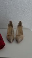 Christian Louboutin Pumps beige mit Strass Grösse 37.5