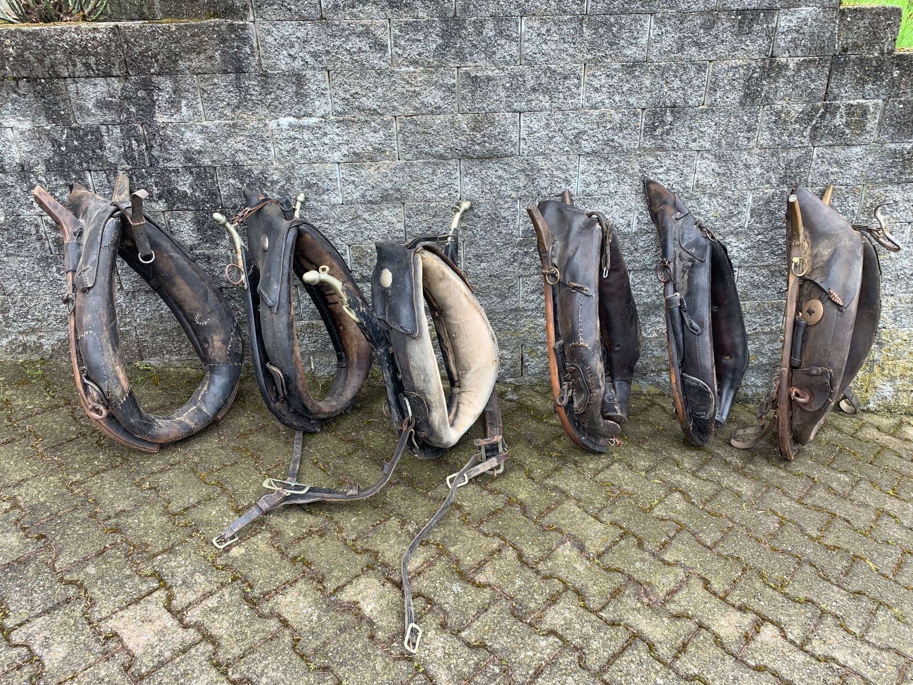 Kutschen: 6 alte Pferdekummete – Gebraucht aus Feldbach von Olive1 6
