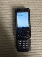 Mobiltelefon Nokia 6280 Slider schwarz guter Zustand