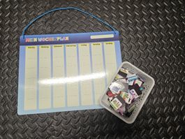 Magnetischer Wochenplaner