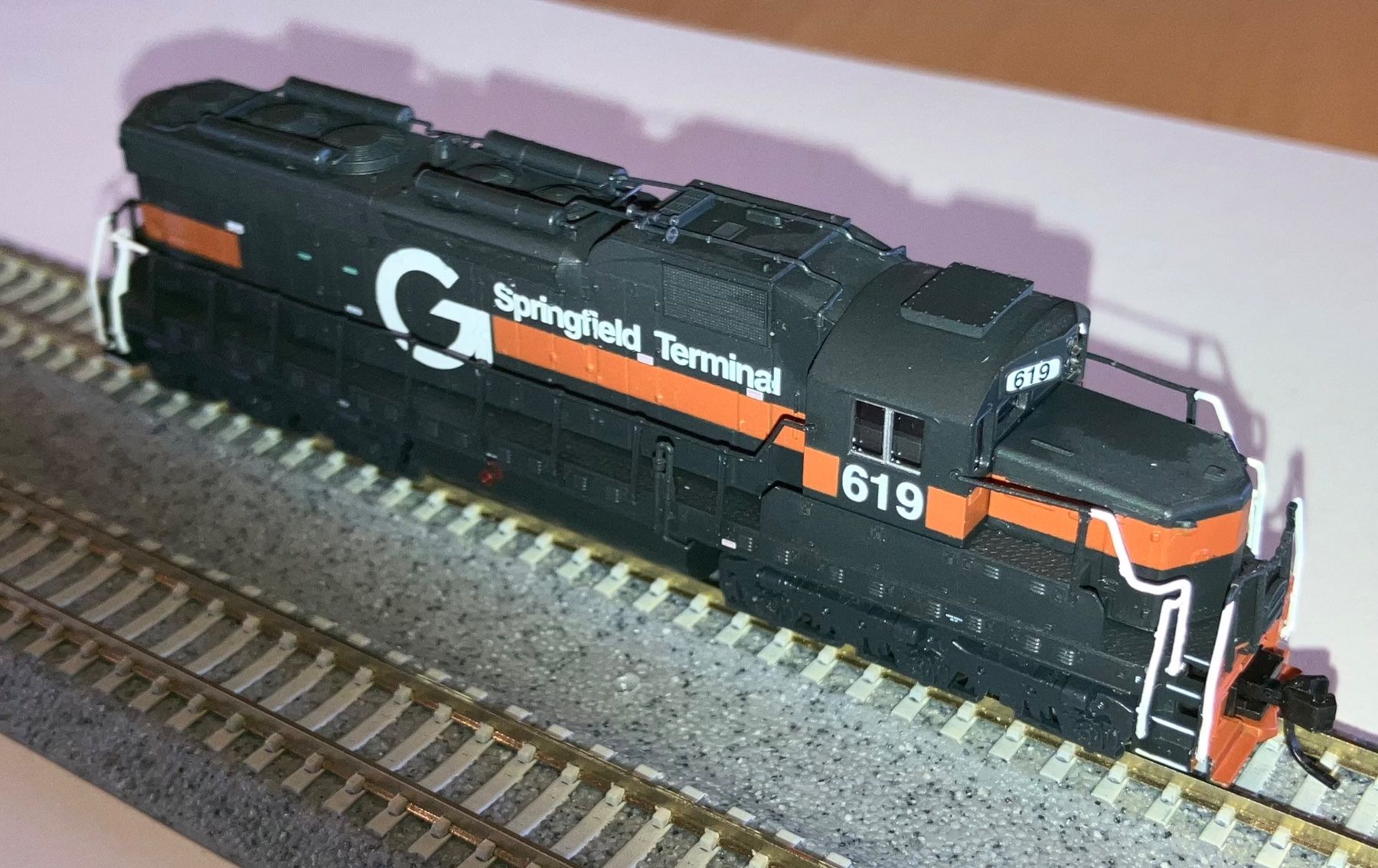 Modellini di ferrovie: (8) #54505 SD-26 Springfield Terminal #619 – Usato da Dompierre VD venduto da immorentes 5