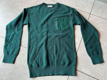 Pull léger printemps vert bouteille gr. 146 - 152