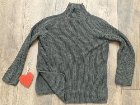 Baumwoll Marc O'Polo Rollkragenpullover grau XS wie neu