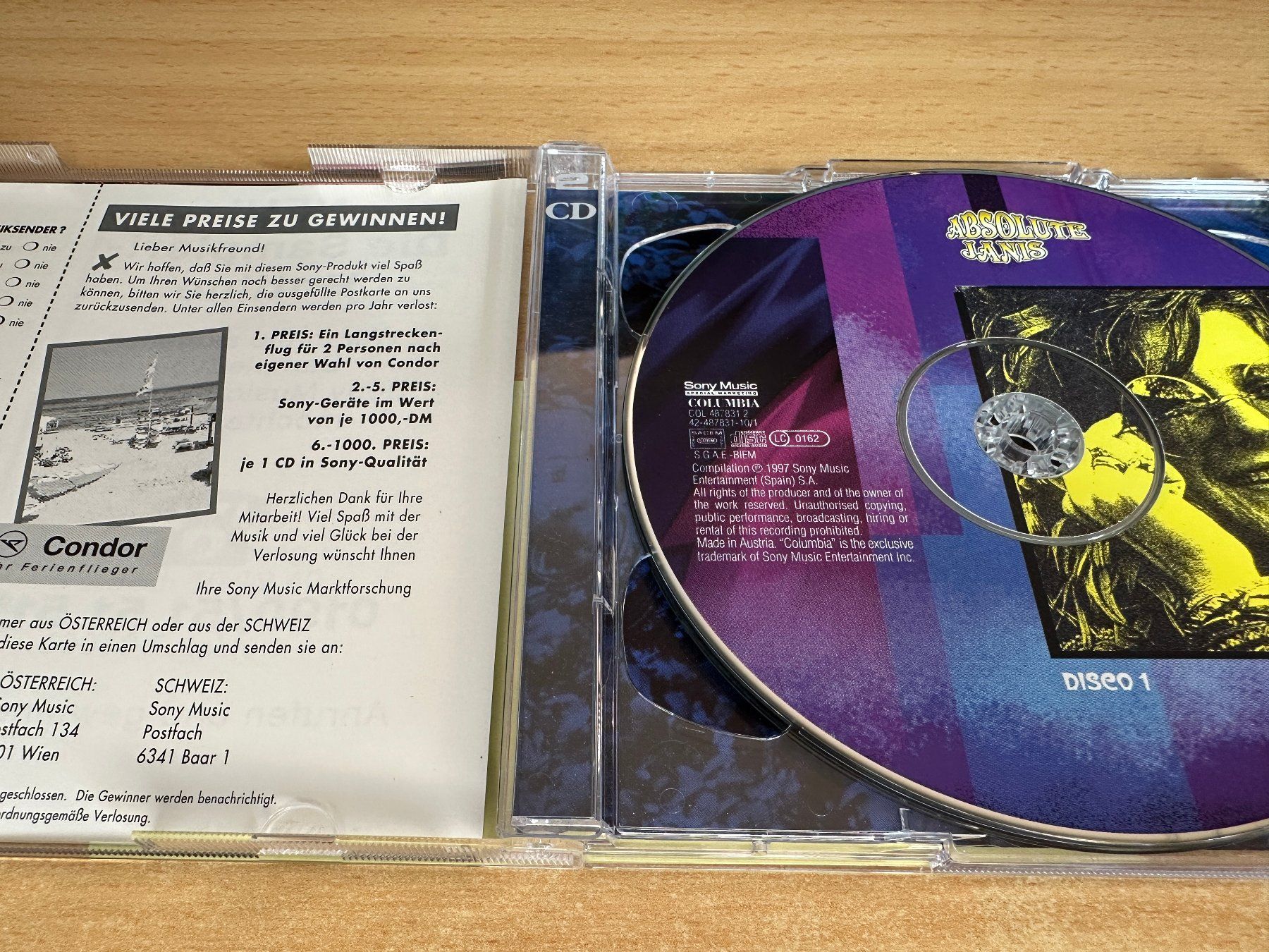 CDs: D4 Janis Joplin – Absolute Janis - 2 CD – Gebraucht aus Rikon im Tösstal von Alpenmutz 2
