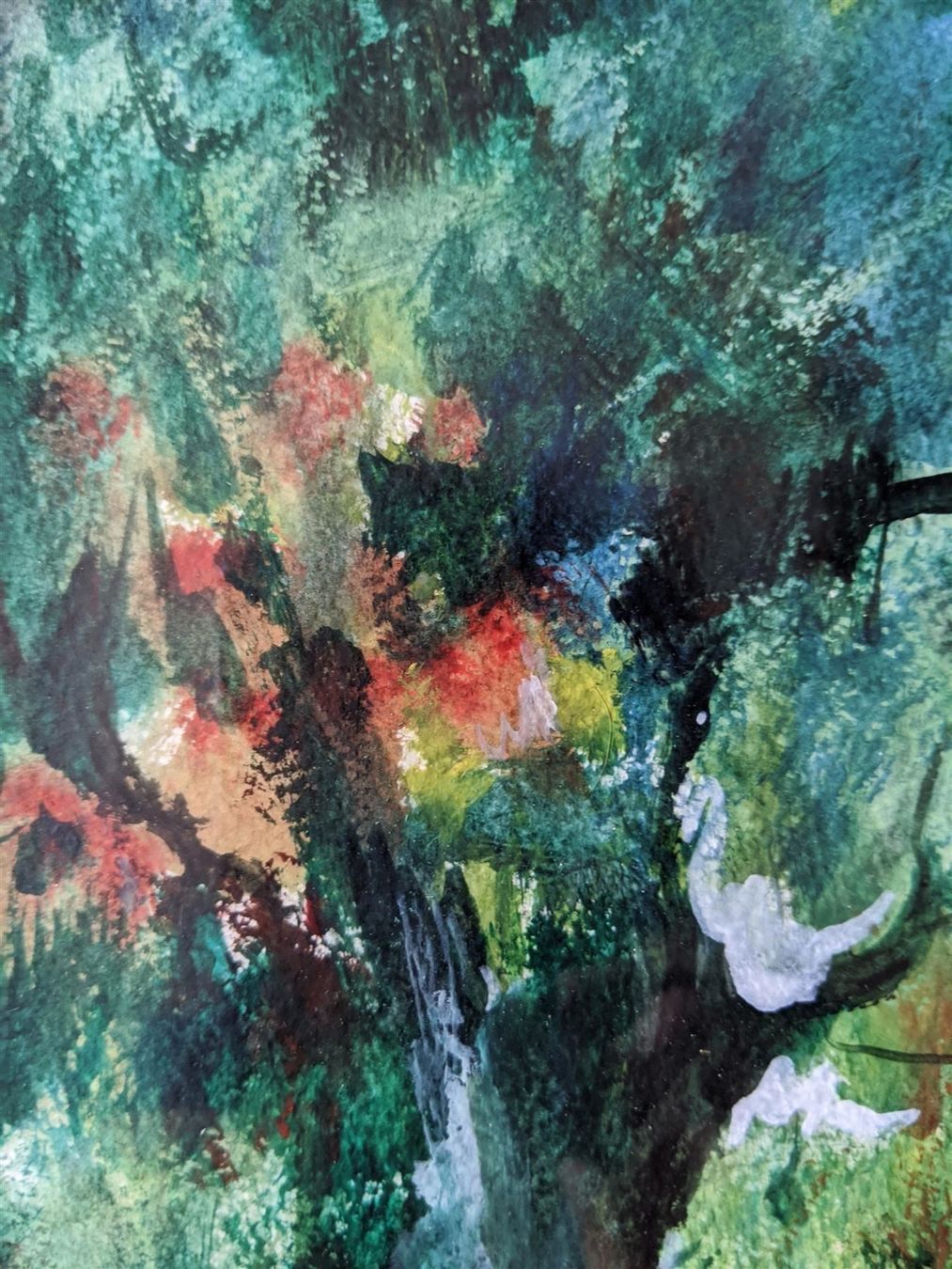 Tableaux: CHARLES BÉCHIR : Pommier abstrait – D'occasion à Petit-Lancy par kine 3