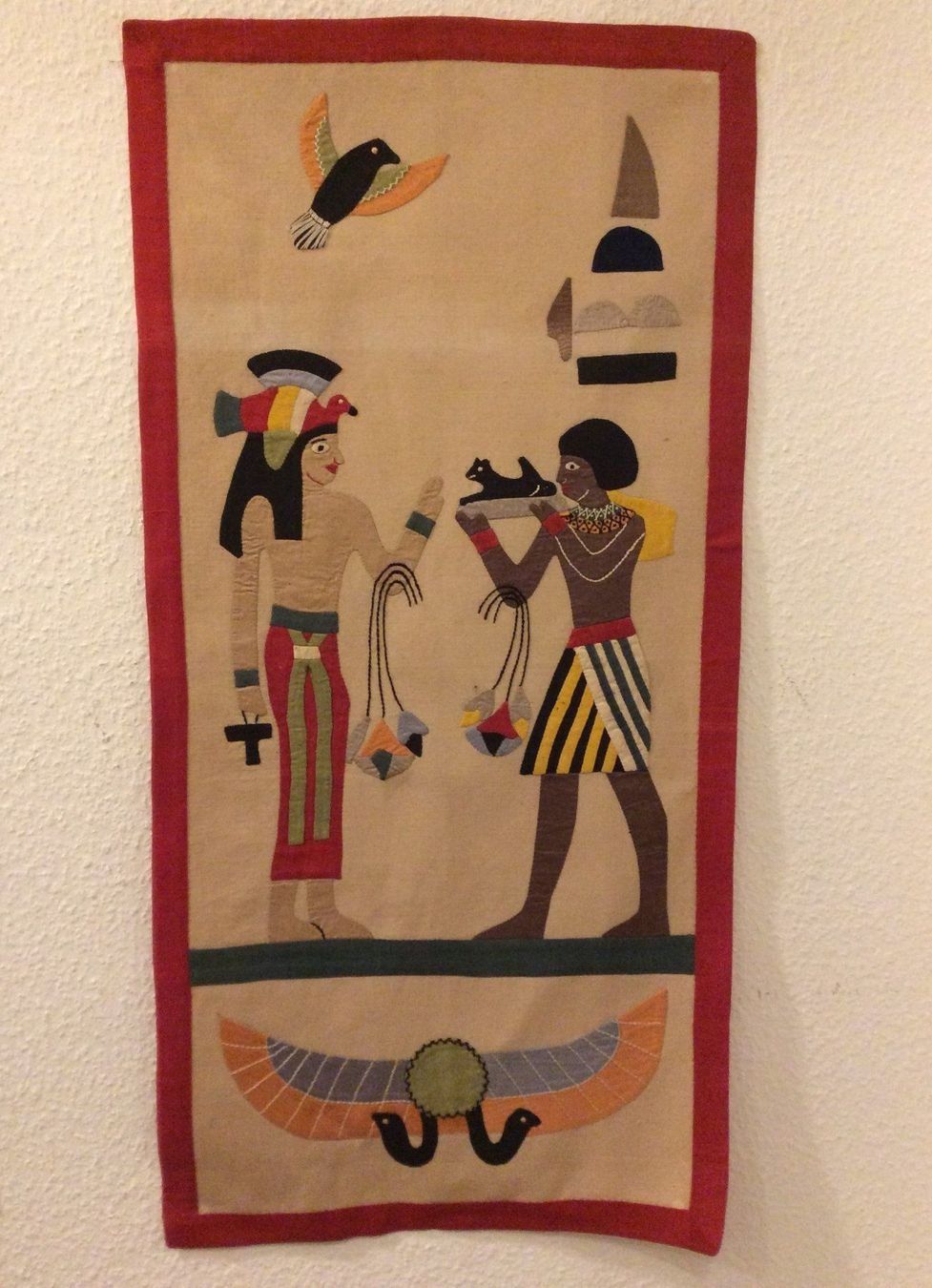Dipinti: Appliqué de Tissus - Egypte – Usato da Genève venduto da edelweiss1900