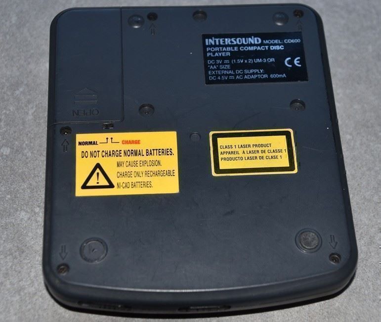 Lettore multimediale portatile: Discman Intersound CD-600 – Usato da Collonges venduto da arashee 2
