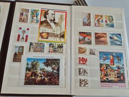 Collection de timbres du Brésil – années 1980 – lot complet