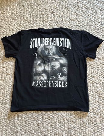 COOLES T-SHIRT “STAHLBERT EINSTEIN – MASSEPHYSIKER