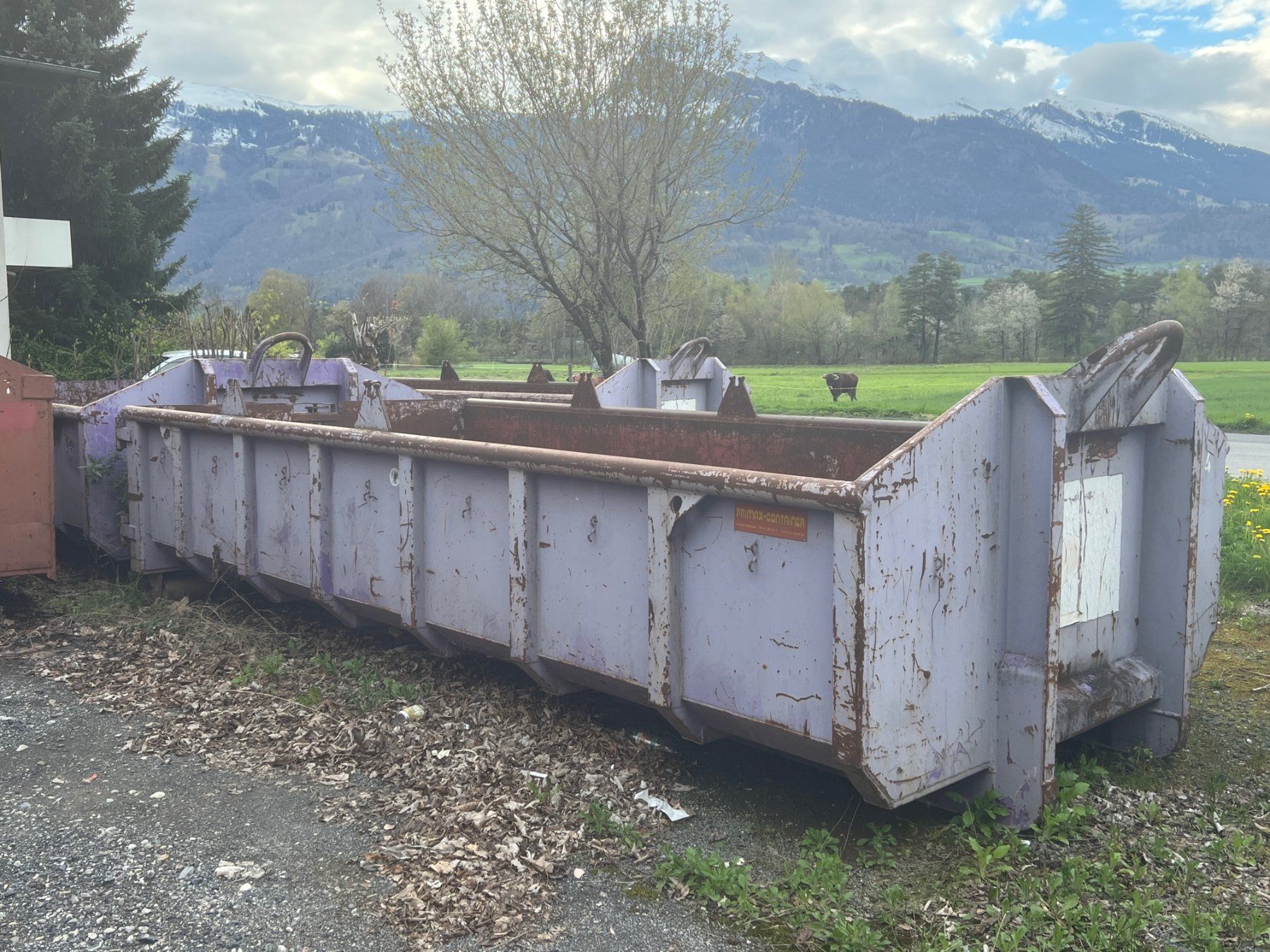Baucontainer: Abrollcontainer – Gebraucht aus Balzers von Alannah