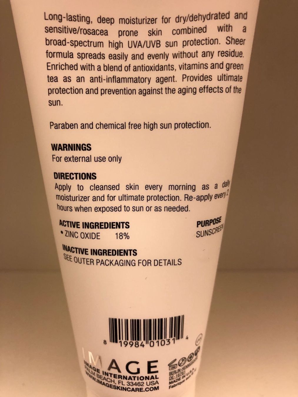 Gesichtspflege: IMAGE Skincare Prevention + moisturizer! – Neu und originalverpackt aus Wald ZH von mlnt 1