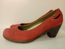 El Naturalista Pumps Leder rot Gr. 40