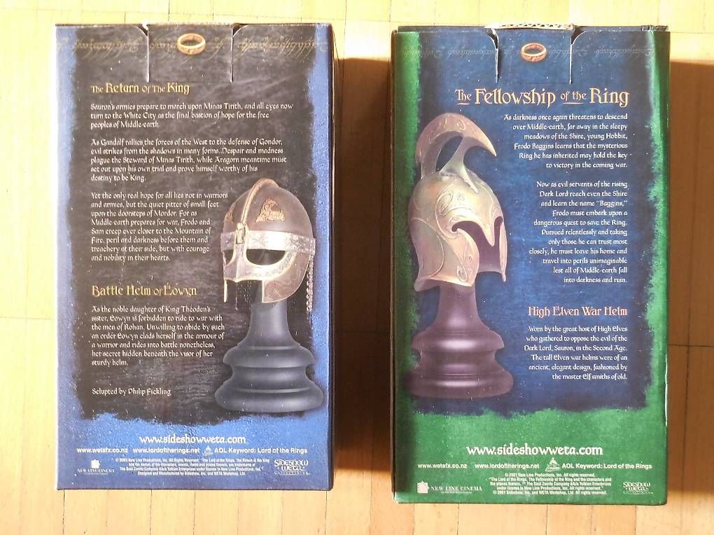 Statuette: Weta Sideshow Helm Sammlung OVP NEU Eowyn,  High Elven – Nuovo e nell'imballaggio originale da Allschwil venduto da Majo1 3