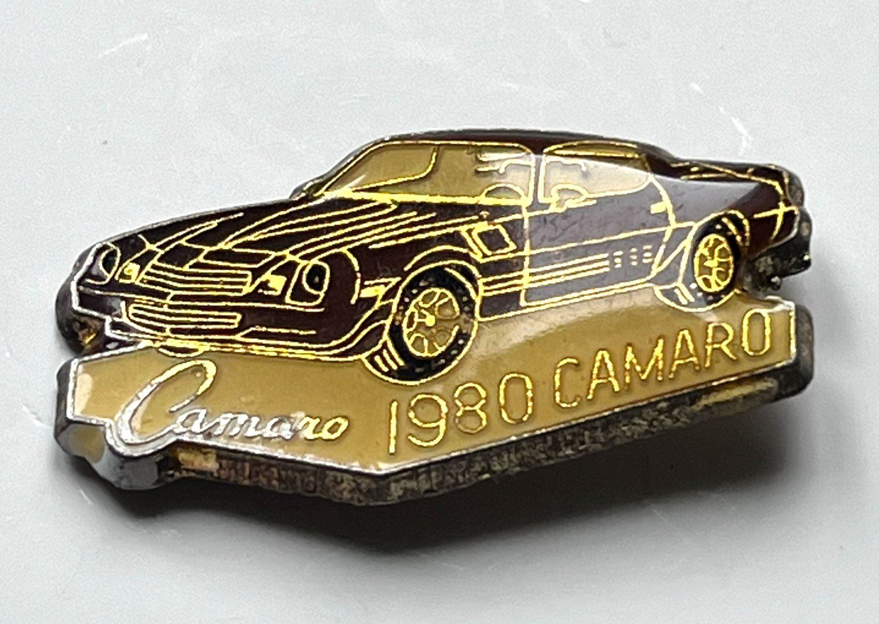 Chevrolet Placchette & Badge: Pin US Oldtimer Auto Chevrolet Camaro 1980 – Usato da Kriens venduto da TSCH1