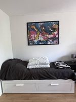 IKEA BRIMNES Tagesbett Weiss inkl. 2 Matratzen
