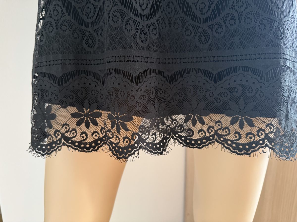 Kleider: Kleid Zero schwarz mit Spitzenbesatz Gr. 34 – Gebraucht aus Chur von mir_8ns7 4