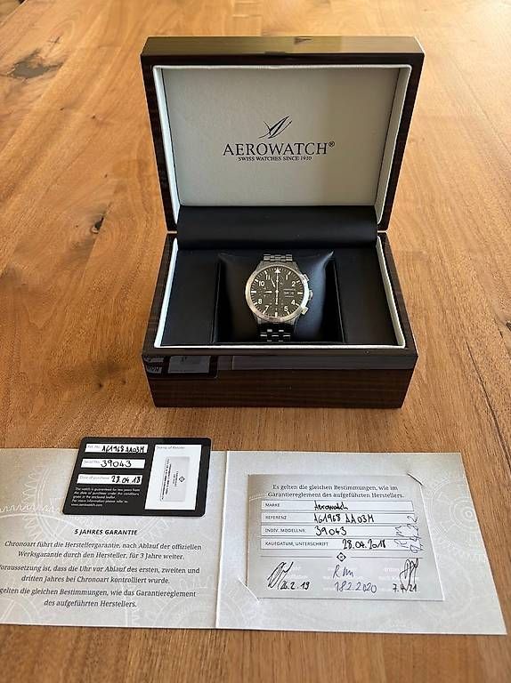 Aerowatch Orologi: Aerowatch Les Grandes Classiques Pilote – Usato da Wittenbach venduto da Edi52a 4