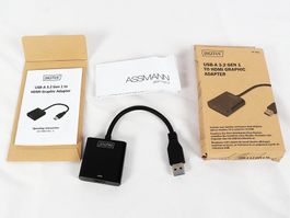 DIGITUS USB3.2 GEN1 TO HDMI GRAPHIC ADAPTER