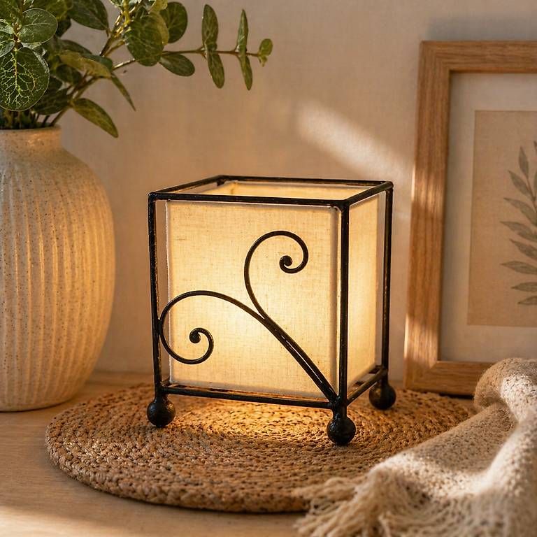 Lampen: Petite lampe dambiance  style bohème chic – Gebraucht aus Collombey von qua_lb8f