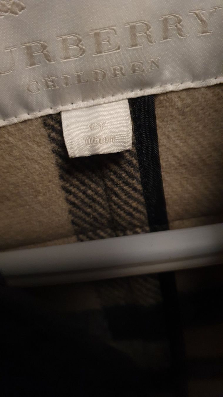 Burberry Giacche & Cappotti: Burberry Kinder Mantel 6Y Wool Navy – Usato da effretikon venduto da shoegirl 4