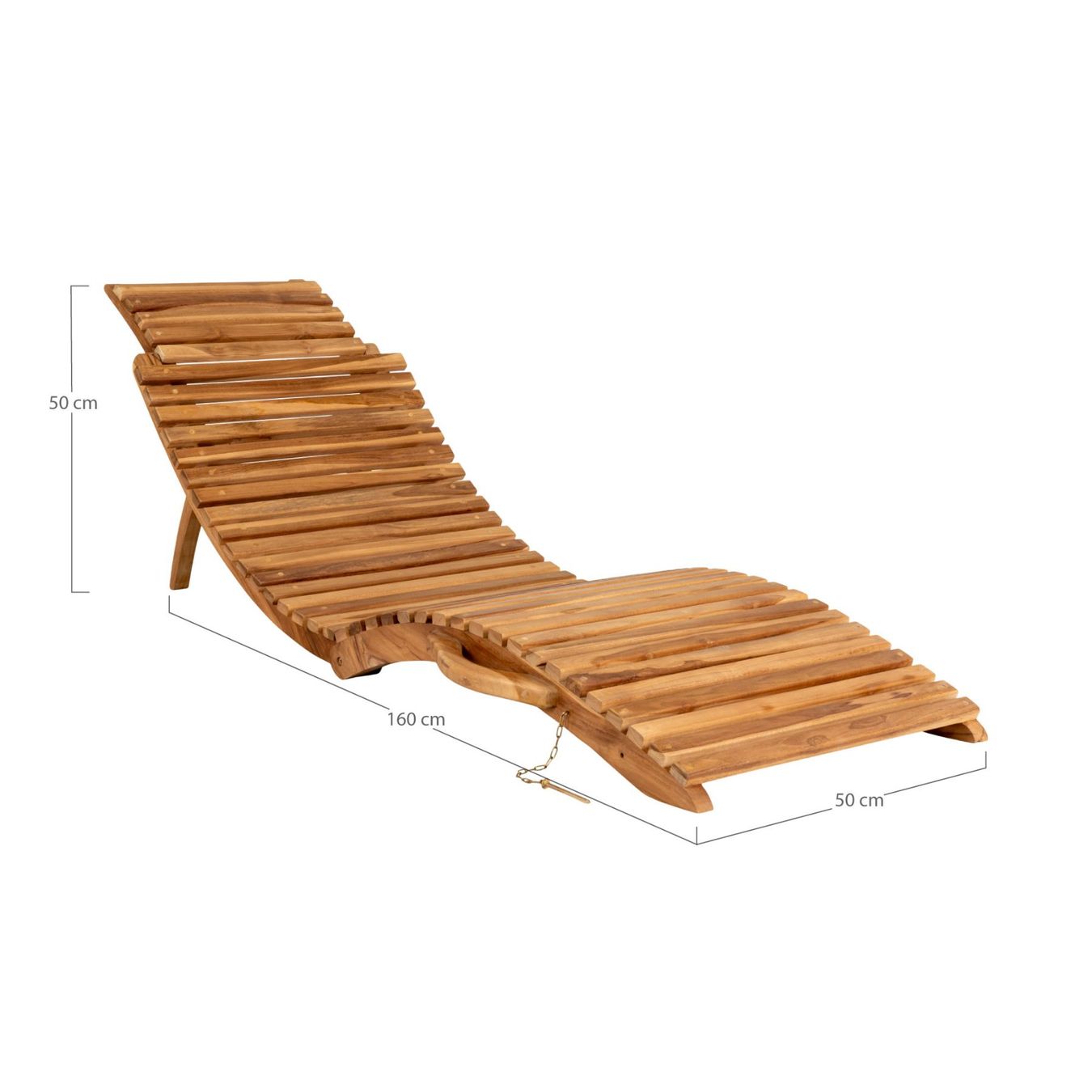 Sedie a sdraio: Teak Liegestuhl für Garten, Pool oder Ferien – Nuovo e nell'imballaggio originale da Herbetswil venduto da AT-Interiors 4