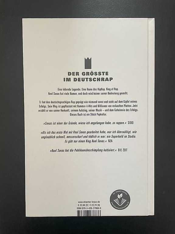 Libri: Kool Savas Buch - Die 24 Gesetze - NEU – Usato da Bern venduto da ckna3005 2