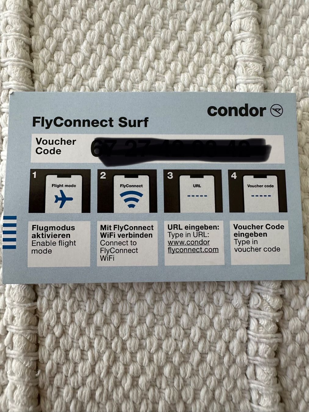 Pigiami: Condor Business Class Pyjama Gr. L/XL, plus FlyConnect Surf – Nuovo e nell'imballaggio originale da Küsnacht ZH venduto da Nano_zh 2