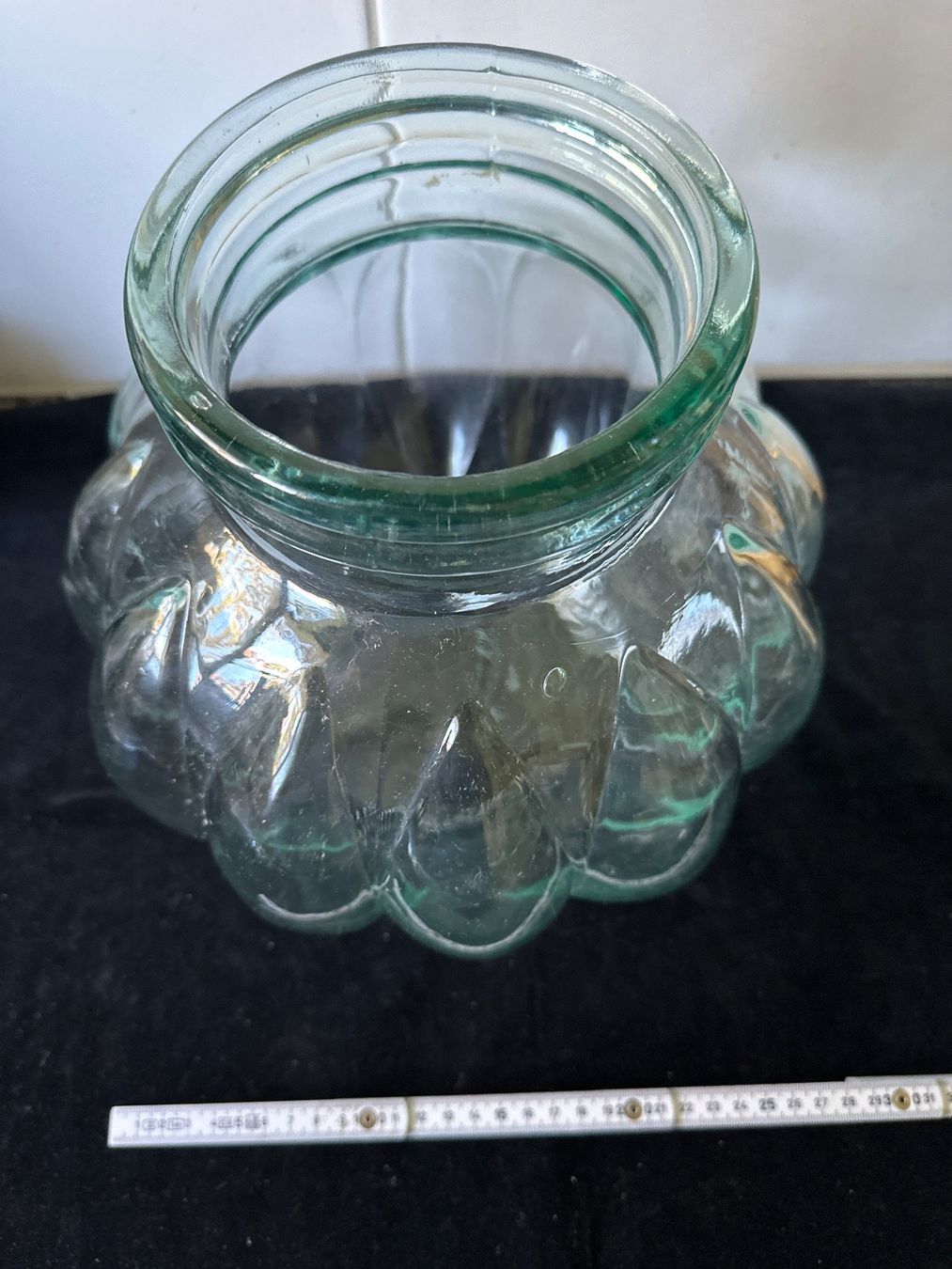 Vasi & Recipienti: Grosse, bauchige Glas-Vase – Usato da Zürich venduto da Chaeffeler 2