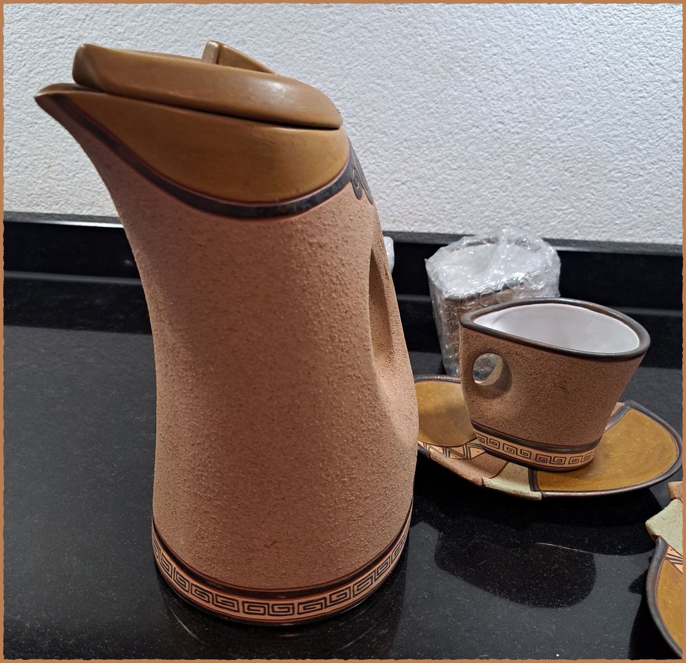 Set di piatti: Vietnamesisches Tee-Set (Sand) – Nuovo e nell'imballaggio originale da Nassenwil venduto da QuarySeller 4