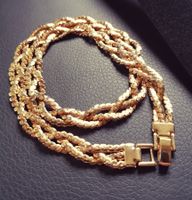 Collier vergoldet
