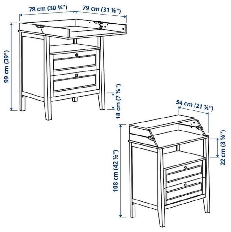 Ikea Tables à langer & accessoires: IKEA Sundvik Wickelkommode – D'occasion à Urdorf par and_kjl8 3