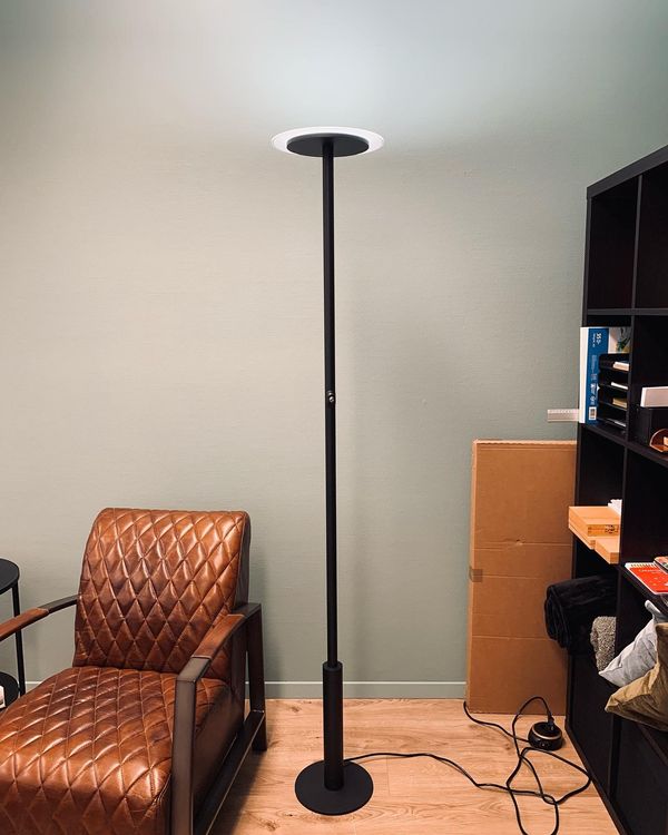 Marctronic LED Stehlampe 175cm - Dimmbarer Deckenfluter Mit Fernbedienung