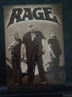 RAGE - original Autogramm