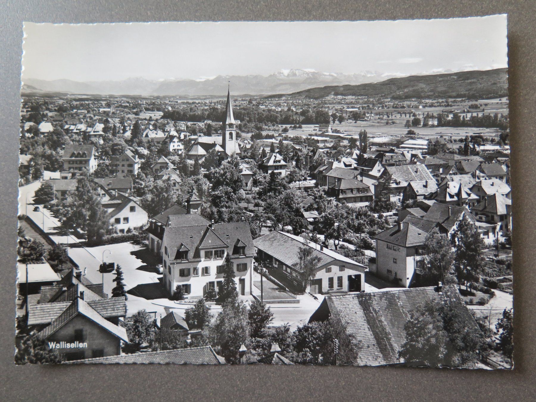 Cartoline postali: WALLISELLEN - TEIL DES ORTES – Usato da Wittenbach venduto da lipasal