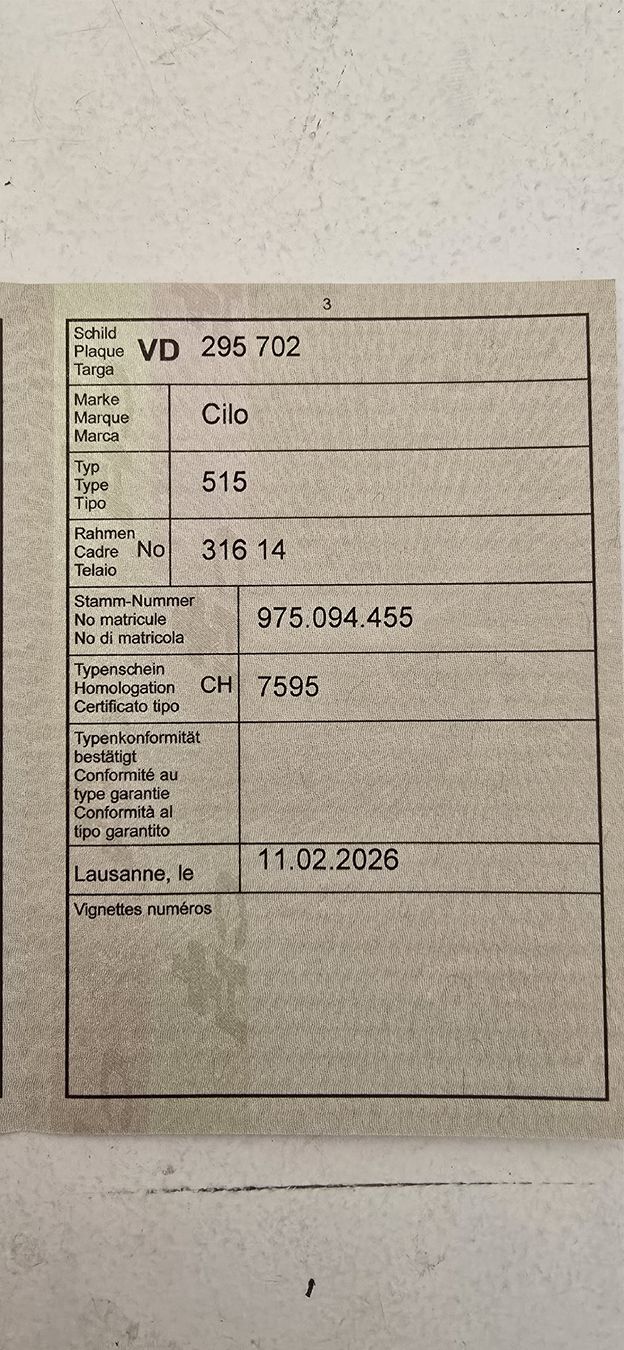 Cilo Mofas: velomoteur Cilo 515 bleu – Gebraucht aus Mathod von I3en-j 5