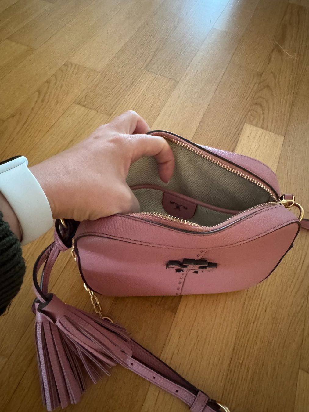 Tory Burch Borse da donna: Tory Burch Tasche - Rosa – Usato da Oetwil an der Limmat venduto da Angelina_07 2
