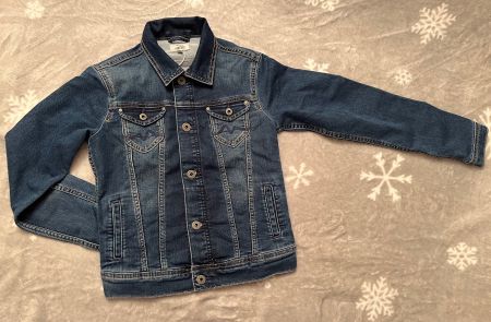 Pepe Jeans „Gomdygo“ Jeansjacke, dünn, Gr. 164, Mädchen, TOP