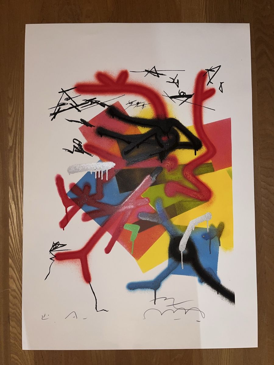 Posters & Illustrations: Harald Naegeli – D'occasion à Kölliken par Spielmann0