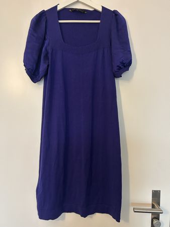 BCBG Max Azria Kleid, Gr. M, Lila, Seide Kaschmir